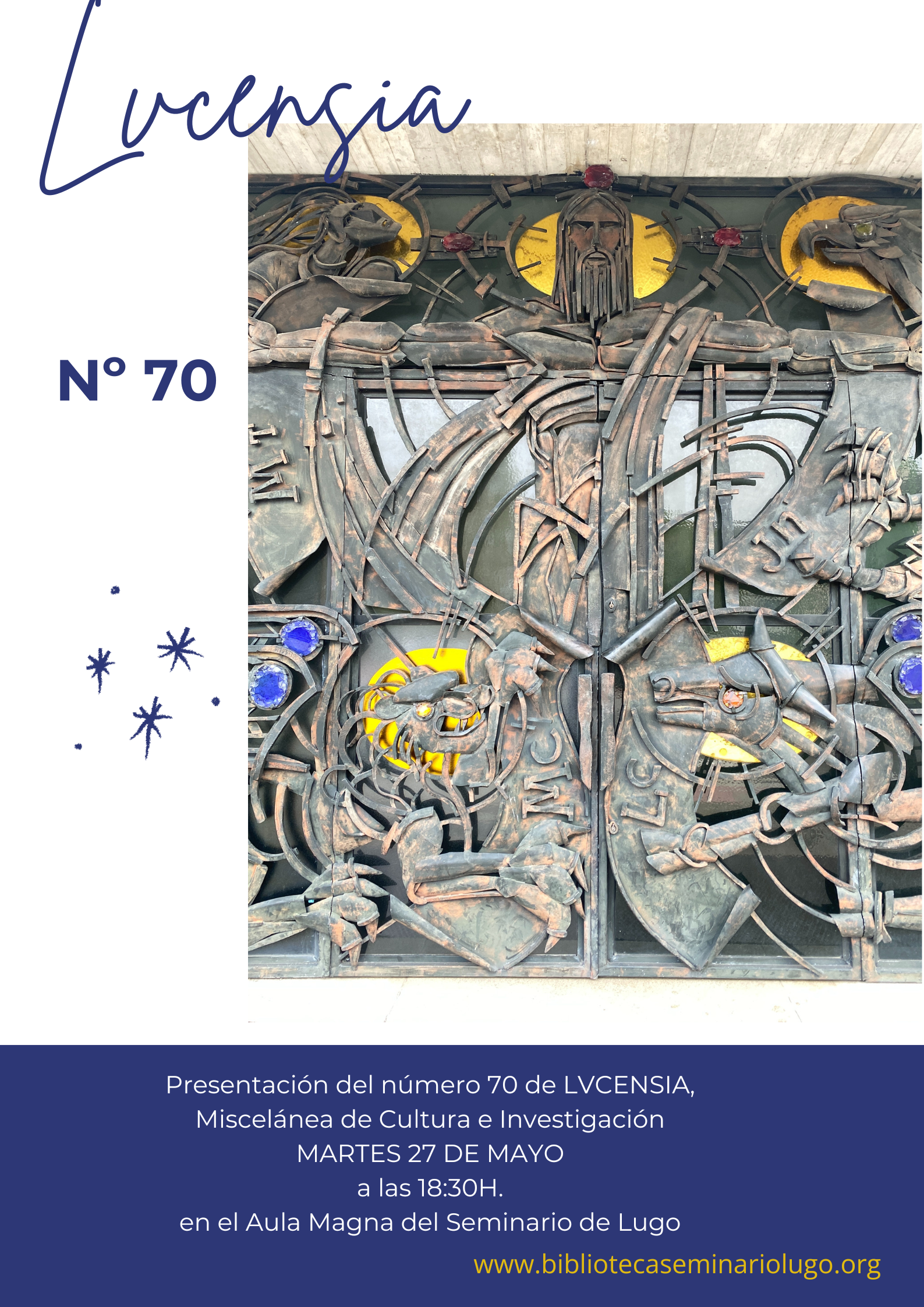lvcensia, lucensia, Aurelia Balseiro, san Francisco Javier, Biblioteca del Seminario de Lugo