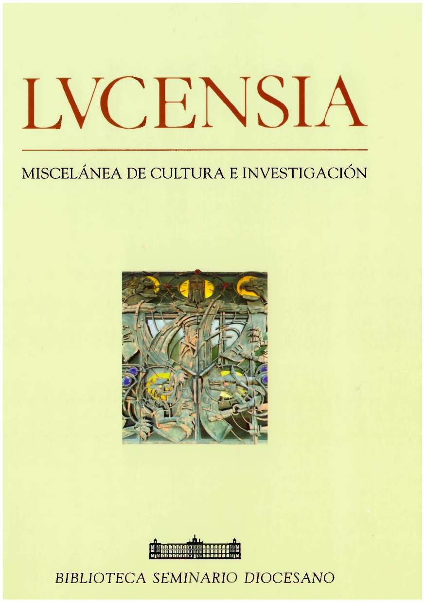 lvcensia, lucensia, Aurelia Balseiro, san Francisco Javier, Biblioteca del Seminario de Lugo, Silleda, tren en Lugo, cruceiros, fundación Nites, Aller Ulloa, Abel Vilela