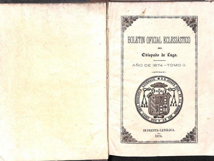 Boletín Oficial del Obispado de Lugo 001 (1874)
